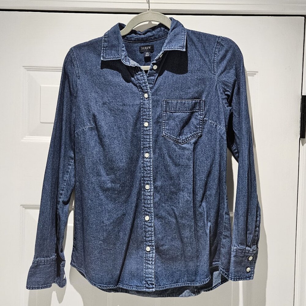 J. Crew Denim Button Down shirt